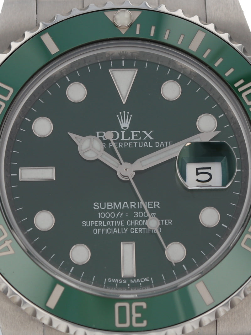 Rolex Submariner 116610LV Hulk (2017)