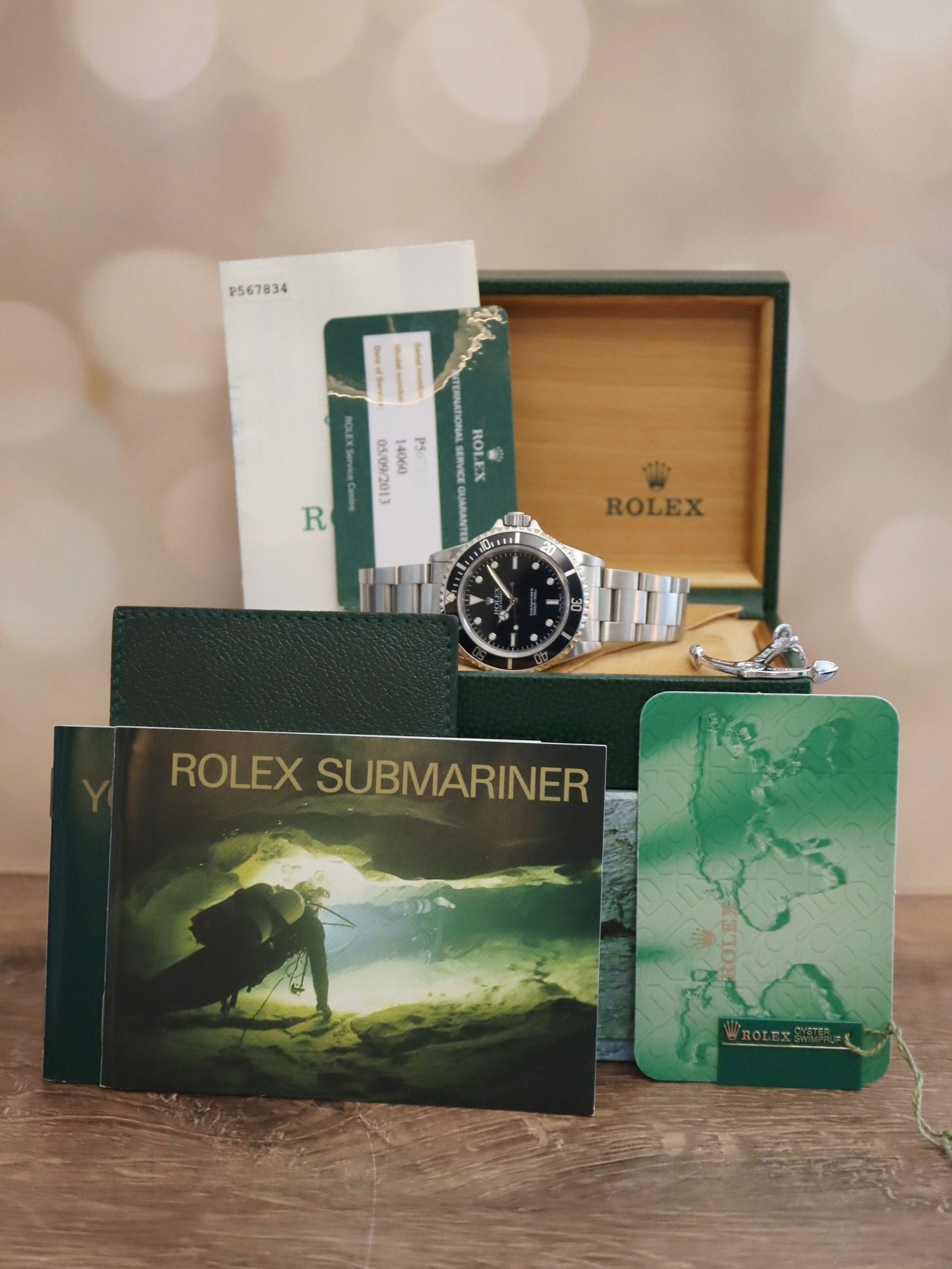 Rolex hot sale submariner box