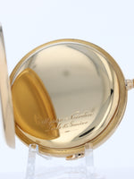 38745: UlysseNardin 18k Yellow Gold Pocketwatch Medical Chronograph