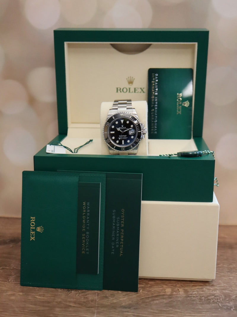 38754: Rolex Submariner 41, Ref. 126610LN, Box and 2022 Card