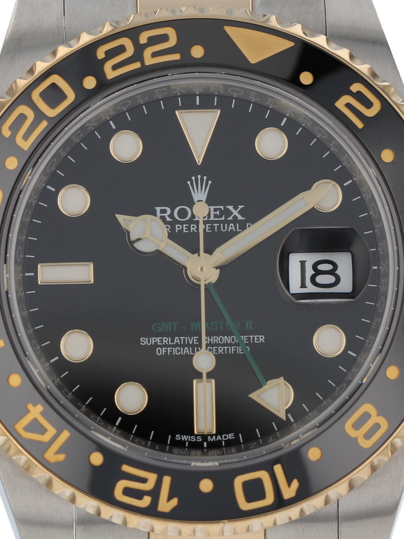 38756: Rolex GMT-Master II, Ref. 116713LN, 2016 Full Set