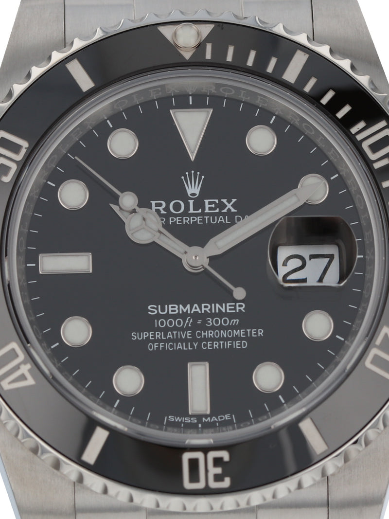 38768: Rolex Submariner 40, Ref. 116610LN, 2020 Full Set