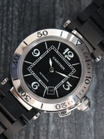 38780: Cartier Pasha, Ref. W31077U2, Box and Papers 2006