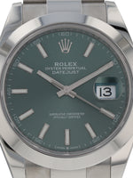 38816: Rolex Datejust 41, Ref. 126300, 2022 Full Set