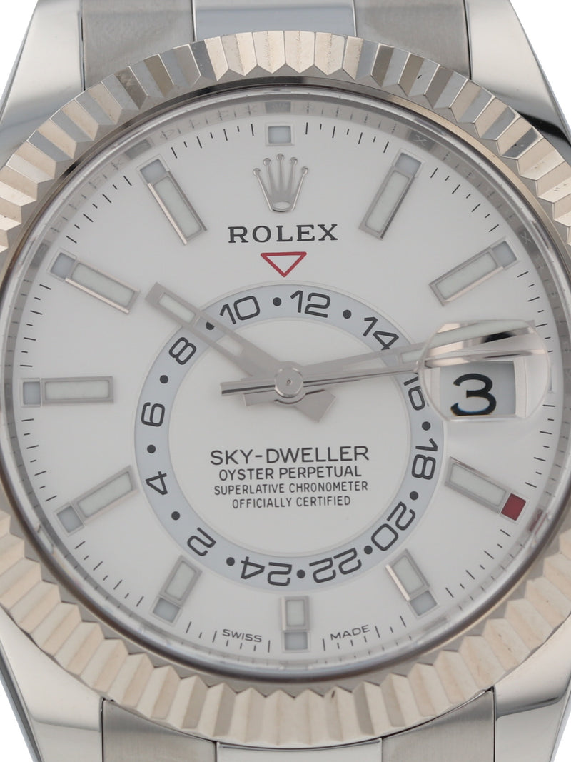 38837: Rolex Sky-Dweller, Ref. 326934, Box and 2018 Card
