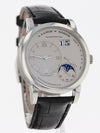 (To Exhibition) 38840: A. Lange & Sohne Platinum Lange 1 Moonphase, Ref. 109.025, Box and Papers
