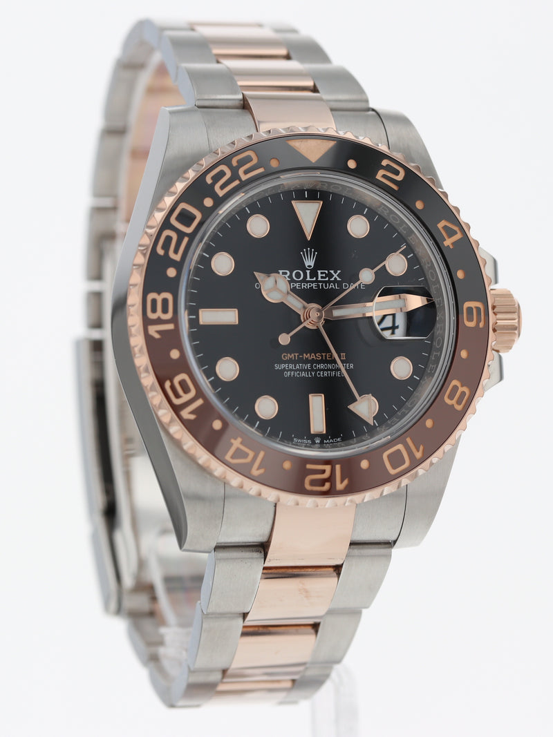 38880: Rolex GMT-Master II "Root Beer", Ref. 126711CHNR, Box and 2021 Card
