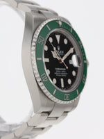 38921: Rolex Submariner 41 "Kermit", Ref. 126610LV, 2023 Full Set UNWORN