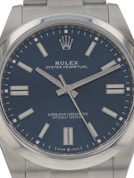 38931: Rolex Oyster Perpetual 41, Ref. 124300, Box and 2021 Card UNWORN