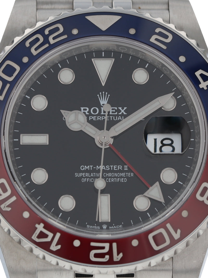 38949: Rolex GMT-Master II "Pepsi", Ref. 126710BLRO, 2021 Full Set