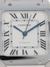38964: Cartier Santos Medium, Ref. WSSA0029, Box and 2021 Card