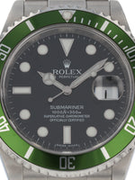 38966: Rolex Submariner "Kermit", Ref. 16610LV, Box and 2008 Card