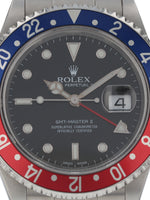 38997: Rolex GMT-Master II "Pepsi", Ref. 16710, 2002 Full Set