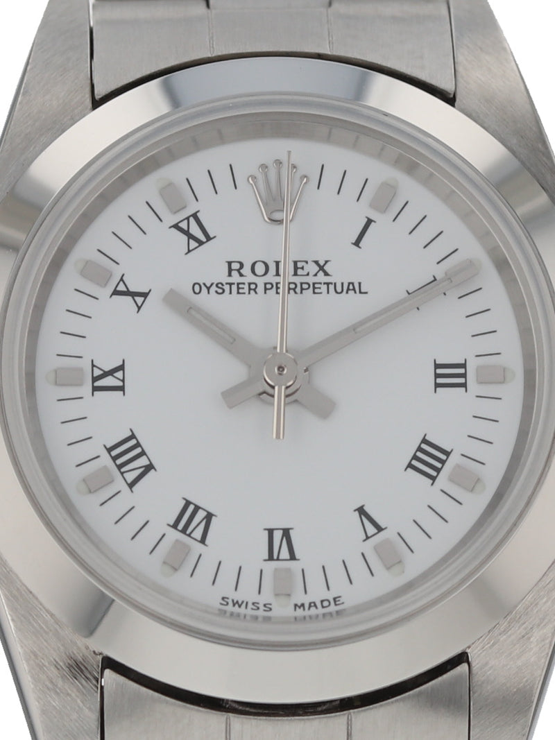 39038: Rolex Ladies Oyster Perpetual, Ref. 76080, Rolex Papers, Circa 2000