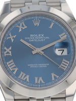 39068: Rolex Datejust 41, Ref. 126300, Box and 2021 Card