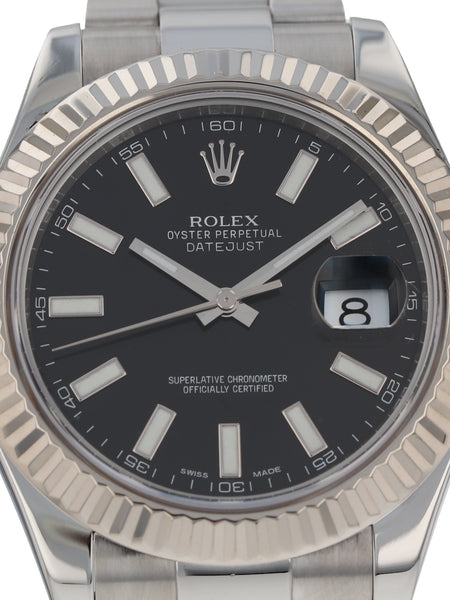 39069: Rolex Datejust II, Ref. 116334, Box and 2019 Card – Paul Duggan ...