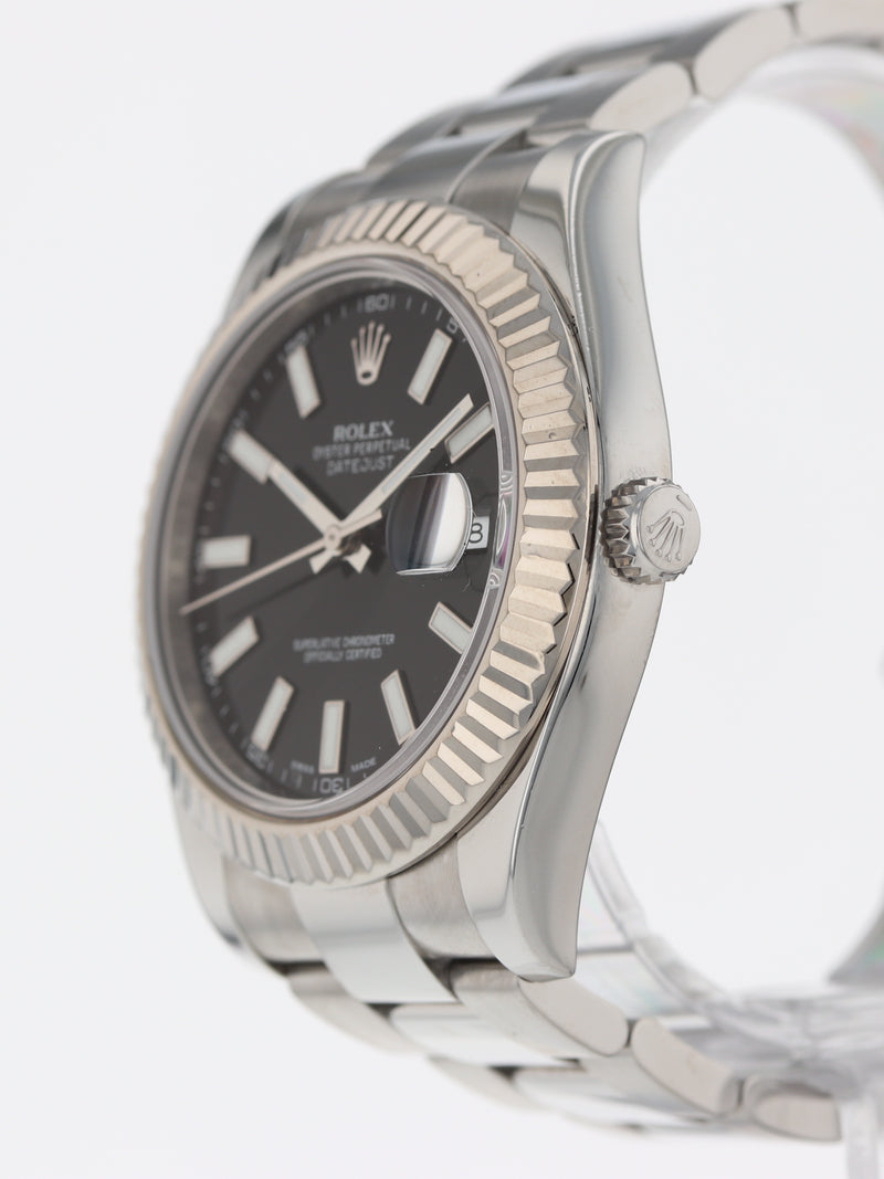 39069: Rolex Datejust II, Ref. 116334, Box and 2019 Card