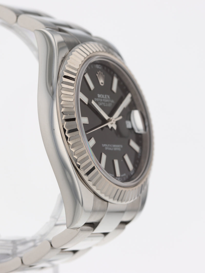 39069 39069: Rolex Datejust II, Ref. 116334, Box and 2019 Card – Paul Duggan ...