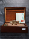 39072: Rolex 18k Yellow Gold President, Ref. 18038, Rolex Box and 1987 papers