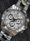 39076: Rolex Daytona, Ref. 116520, "APH" Dial, Box and 2013 Card, 2019 Service Card
