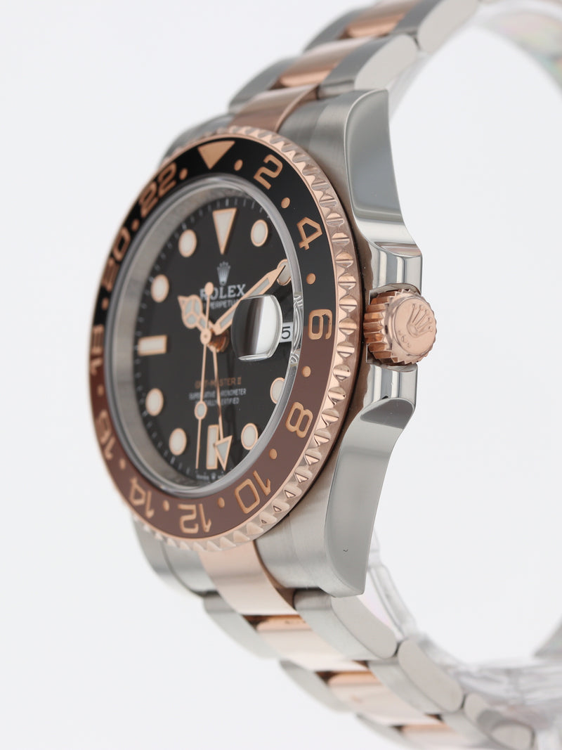 39100: Rolex GMT-Master II "Root Beer", Ref. 126711CHNR, Box and 2021 Card