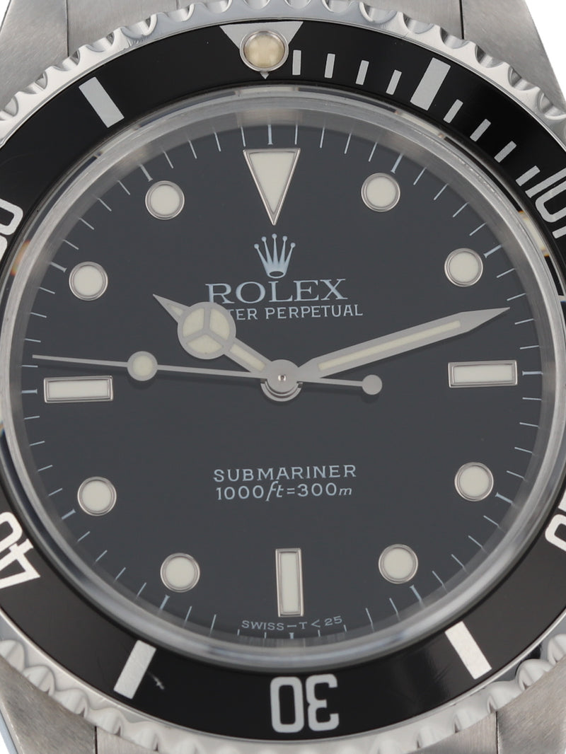 39156: Rolex Submariner "No Date", Ref. 14060, Rolex Papers 1997