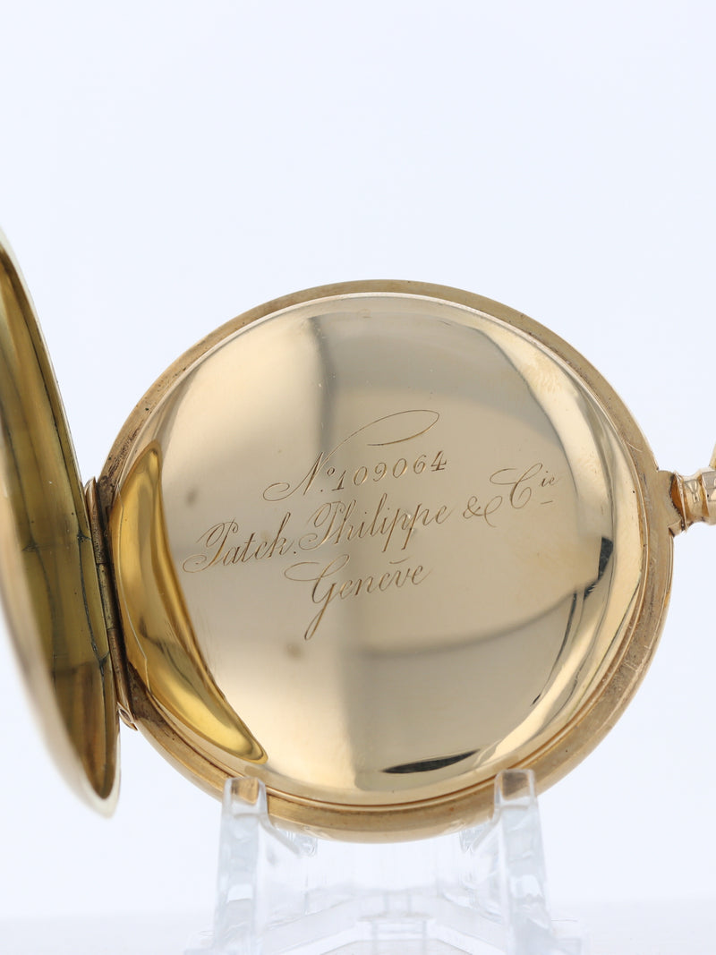 39162: Patek Philippe 18k Pocketwatch, Rare 53mm Size, Circa 1900