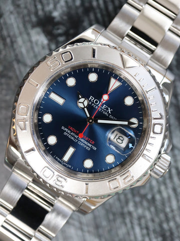 116622 blue dial hotsell