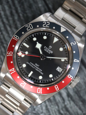 【美品】TUDOR BLACK BAY GMT 79830RB Tudor Black Bay GMT 79830RB Black Dial Steel Watch | eBay