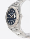 39173: Rolex Datejust 36, Ref. 126234, Blue Motif Dial, Box and 2021 Card