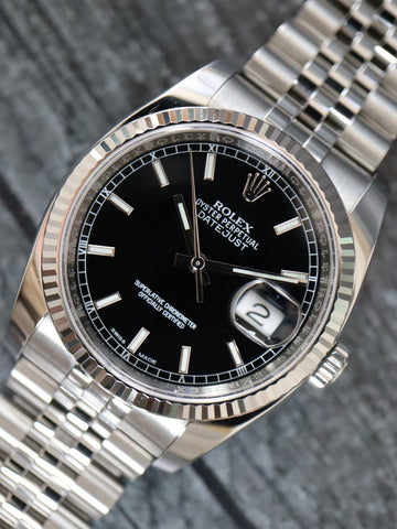 ry Pre-owned Rolex Datejust 116264 Stainless Steel W520302 | Gray & Sons