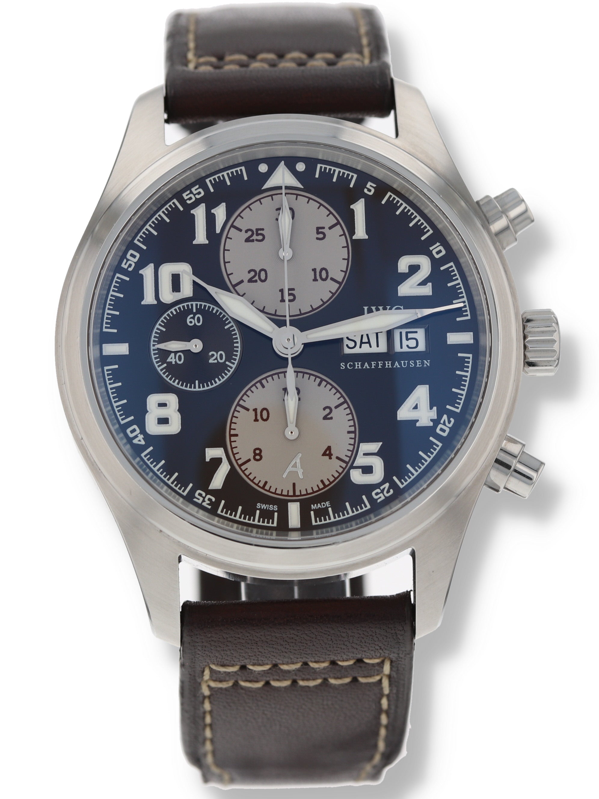 39190: IWC Pilot Spitfire Chronograph Antoine De Saint Exupery Limited ...