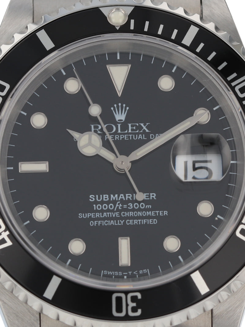 39216: Rolex Submariner, Ref. 16610, Circa 1997