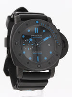 39238: Panerai Luminor Submersible Carbotech, PAM01616, 2019 Full Set, 2024 Factory Serviced