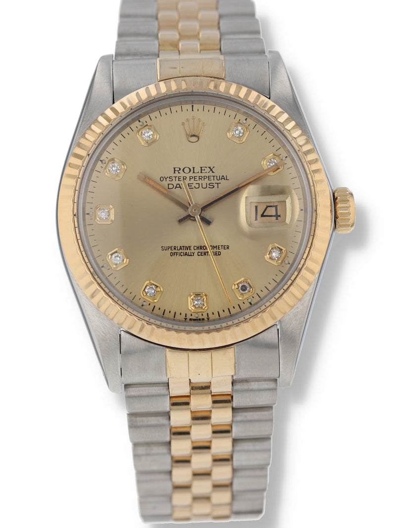 39240: Rolex Datejust 36, Ref. 16013, Circa 1986