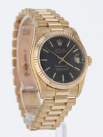 39257: Rolex Mid-Size President 31mm, :"Tiffany & Co." Dial, Ref. 68278, Circa 1986