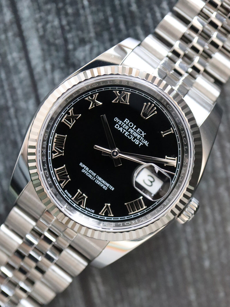 39276: Rolex Datejust 36, Ref. 116234, Box and 2018 Card