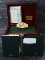 39305: Rolex 18k Yellow Gold President, Ref. 18238, Box and Papers 1989