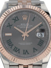 39377: Rolex Datejust 41 "Wimbledon", Ref. 126331, 2021 Full Set