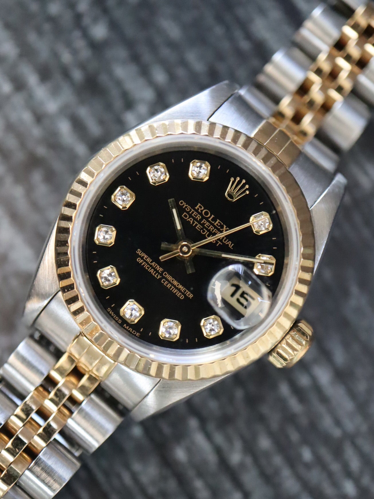 39385: Rolex Ladies Datejust, Ref. 69173, Rolex Papers
