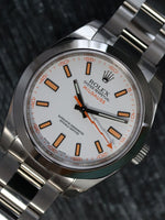 39387: Rolex Milgauss, Ref. 116400, Box and Card, NEW OLD STOCK