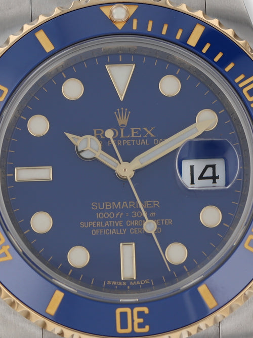 39399: Rolex Submariner 40, Ref. 116613LB, Circa 2008