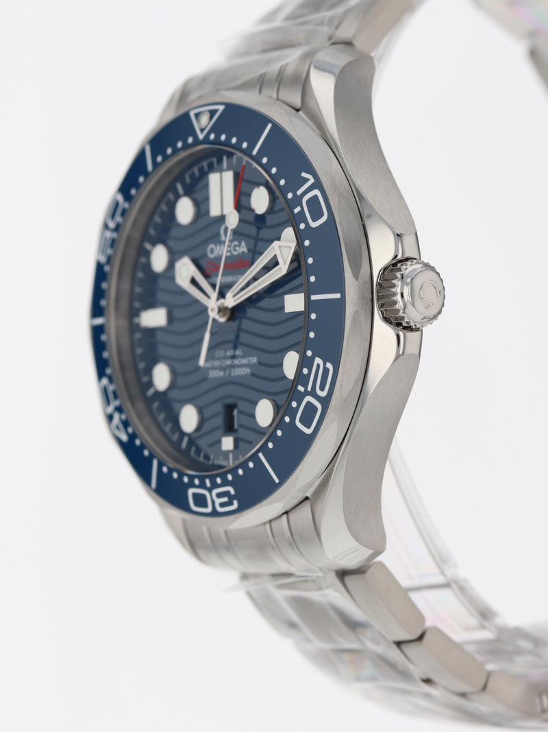 39410: Omega Seamaster Diver 300M, Ref. 210.30.42.20.03.001, UNWORN with Box and Card