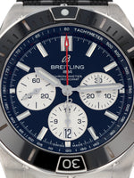 39412: Breitling Super Chronomat B01 44, Ref. AB0136251B1S1, 2022 Full Set