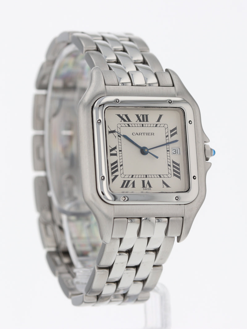39418: Cartier Stainless Steel Jumbo Panther, Quartz, Size 30mm x 40mm
