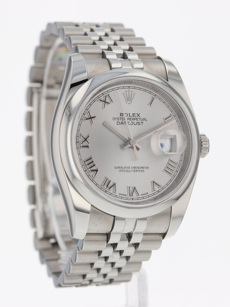 39423: Rolex Datejust 36, Ref. 116200, Size 36mm