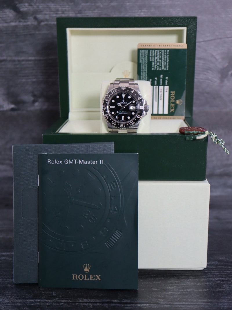 39428: Rolex GMT-Master II, Ref. 116710LN, Box and 2013 Card
