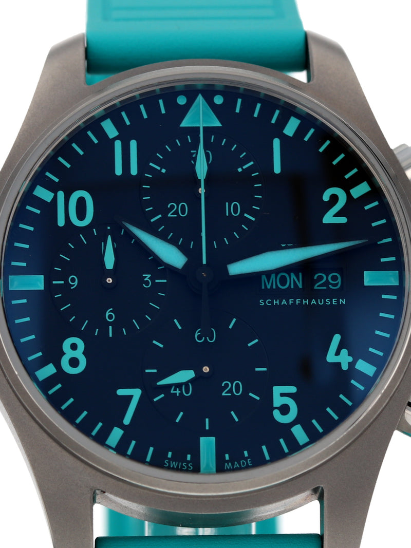 39458: IWC Pilot's Watch Chronograph 41 Edition “Mercedes-AMG Petronas Formula One™ Team”, Ref. IW388108