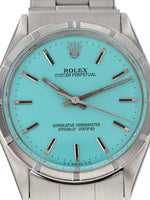 39459: Rolex Vintage Oyster Perpetual, Ref. 1007, Custom Color Dial, Circa 1970