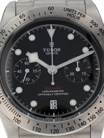 39474: Tudor Heritage Black Bay Chronograph, Ref. 79350, 2021 Full Set (DISCONTINUED MODEL)